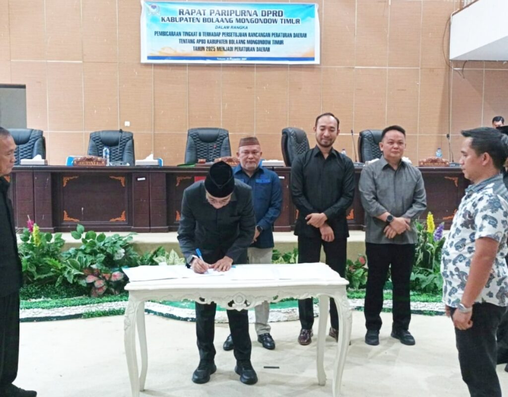 APBD Boltim 2025 disetujui, Sachrul Mamonto fokus kesejahteraan masyarakat