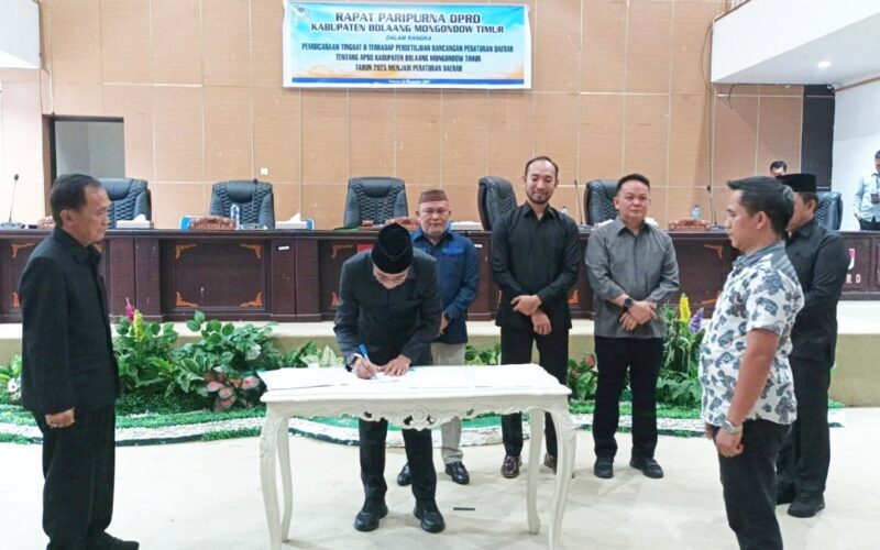 APBD Boltim 2025 disetujui, Sachrul Mamonto fokus kesejahteraan masyarakat