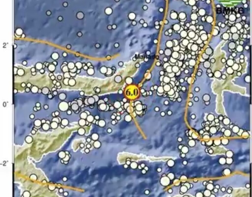 Gempa Magnitudo 6,0 Guncang Boltim-Sulut, Warga berhamburan keluar rumah