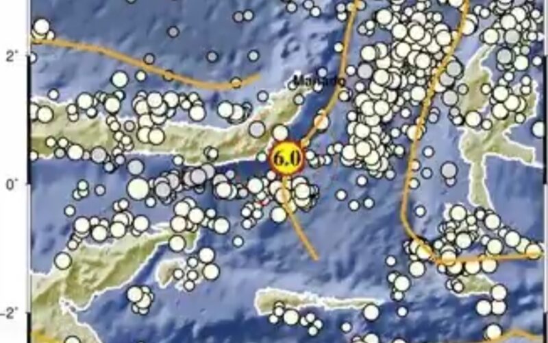 Gempa Magnitudo 6,0 Guncang Boltim-Sulut, Warga berhamburan keluar rumah