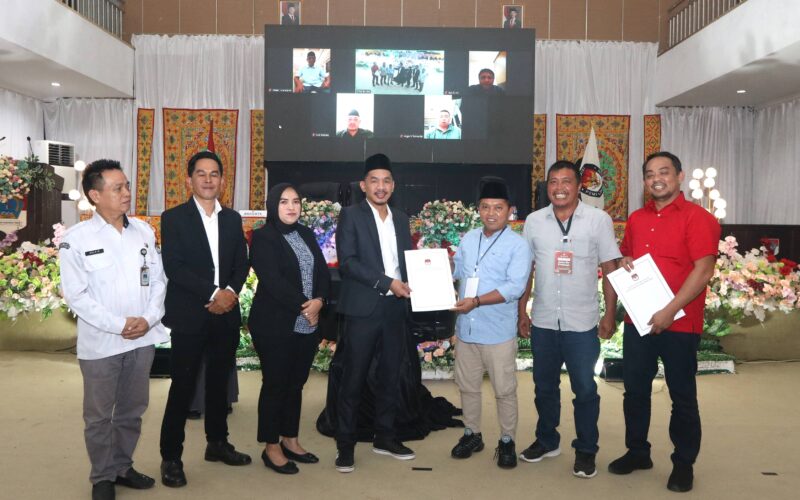 KPU Boltim tetapkan pasangan calon Bupati dan Wakil Bupati Terpilih untuk Pilkada 2024