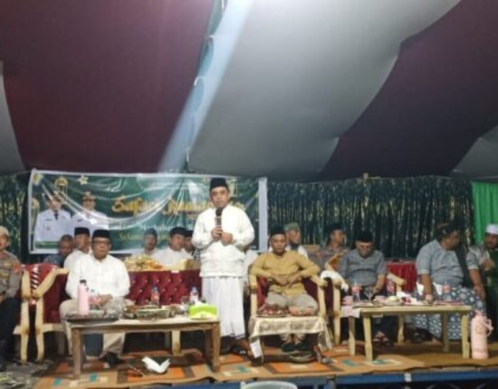 Bupati Bolmong Yusra Alhabsyi Safari Ramadhan di Dumoga, Warga Antusias