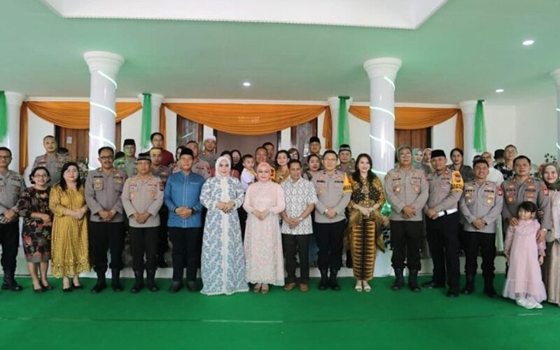 Wali Kota Kotamobagu terima kunjungan Kapolres di Momen Idul Fitri 1446 H