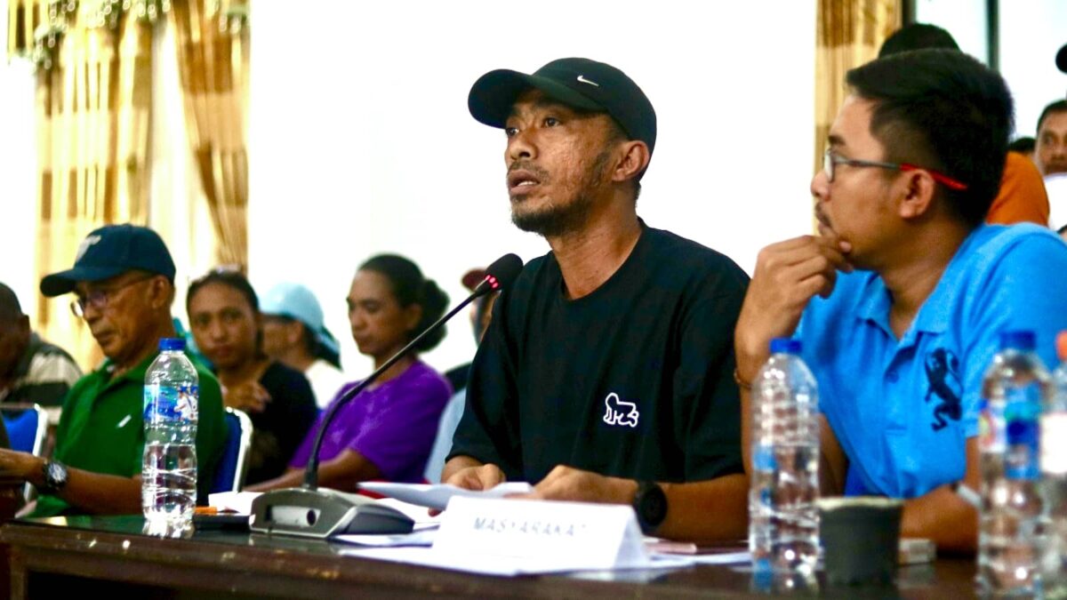 Masyarakat Tutuyan Desak Bebas dari Lahan HGU, DPRD Boltim bentuk Pansus