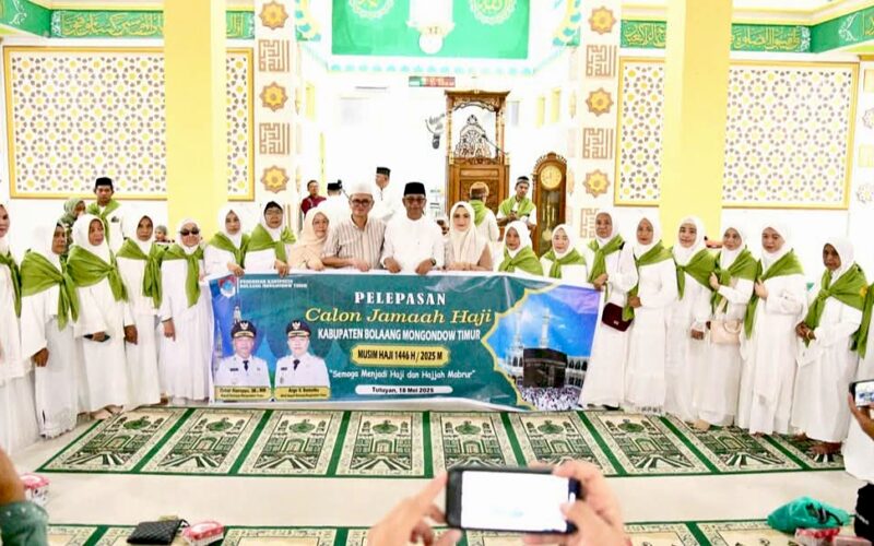 28 Jamaah Haji Boltim resmi Dilepas