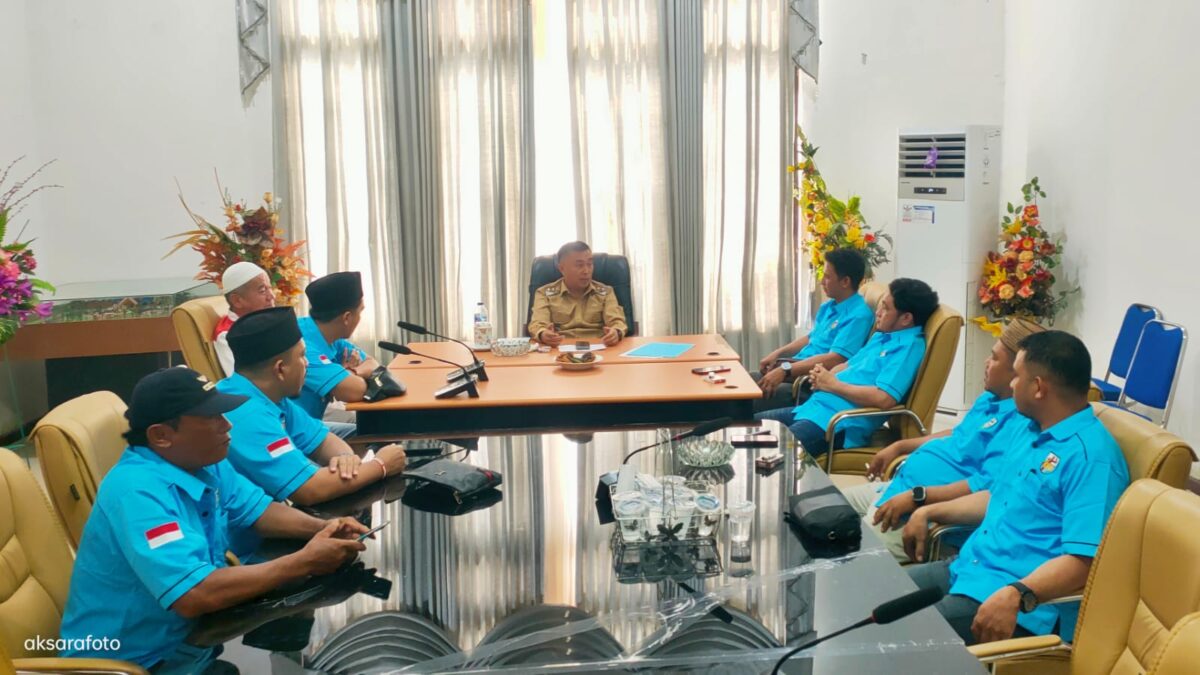 Calon Ketua KNPI Boltim Lakukan Audiensi dengan Wakil Bupati