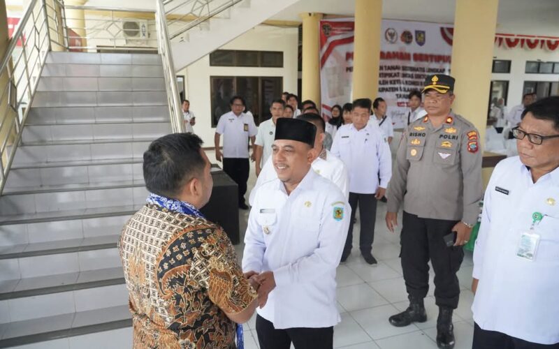 Bupati Yusra Sambut Komisi II DPR, Harap Dukungan untuk Percepatan Izin HGU