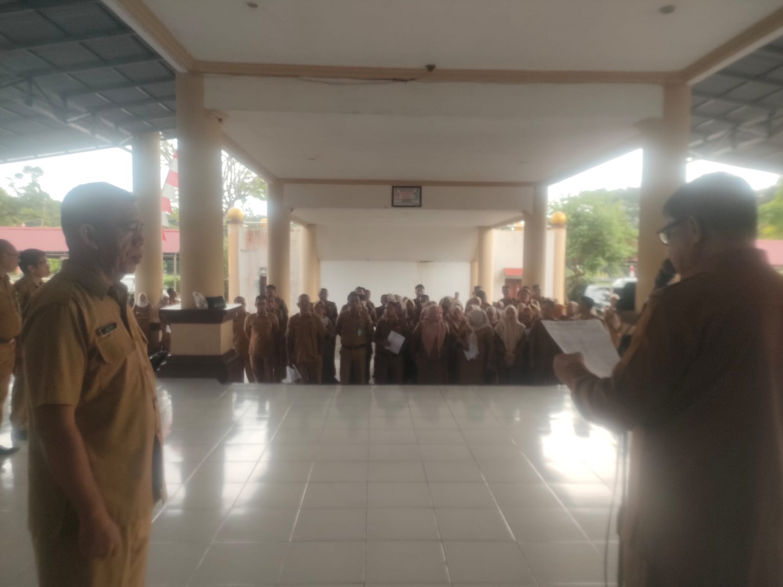 Sekda Bolmong Sidak ASN, Ingatkan Sanksi Tegas Sesuai PP 94/2021
