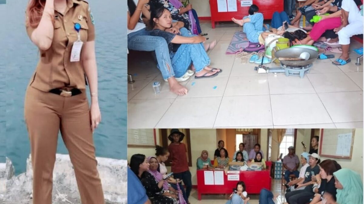 Tuntut Sangadi Pangian Barat Dicopot, Ratusan Warga Duduki Kantor Camat