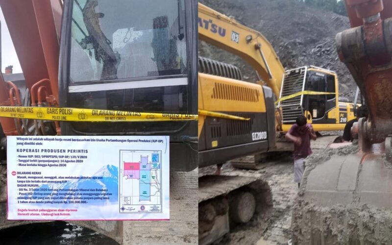 6 alat berat disita, KUD Perintis apresiasi langkah Kapolres