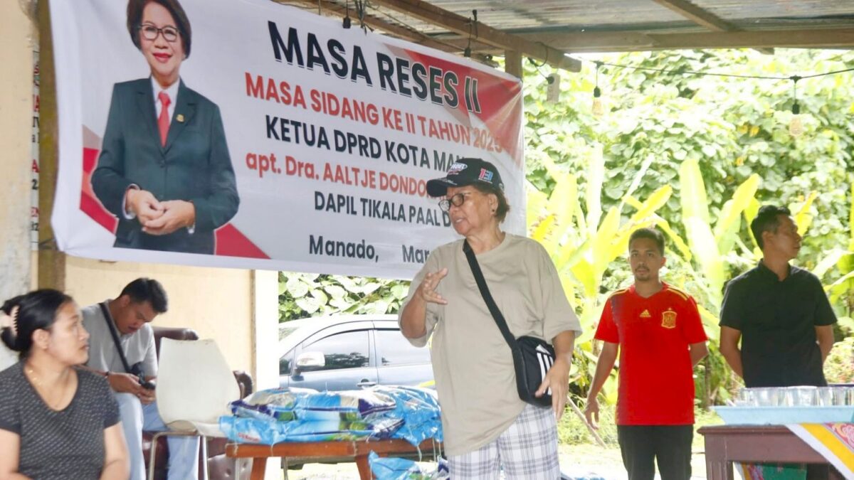 Aaltje Dondokambey serap aspirasi warga soal banjir dan longsor