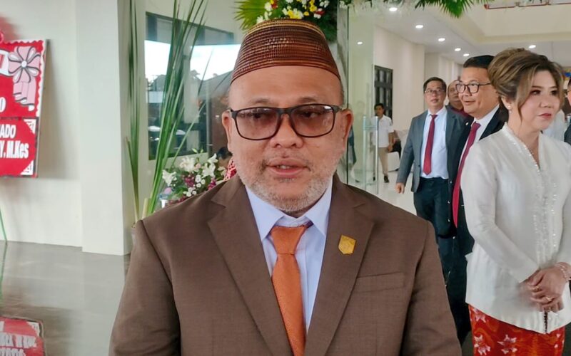 Hadiri Paripurna HUT Kota Manado, Ini Pesan Samsudin Dama