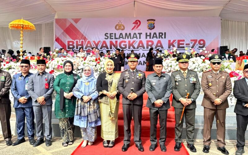 Weny Gaib apresiasi Polri saat hadiri HUT Bhayangkara ke-79