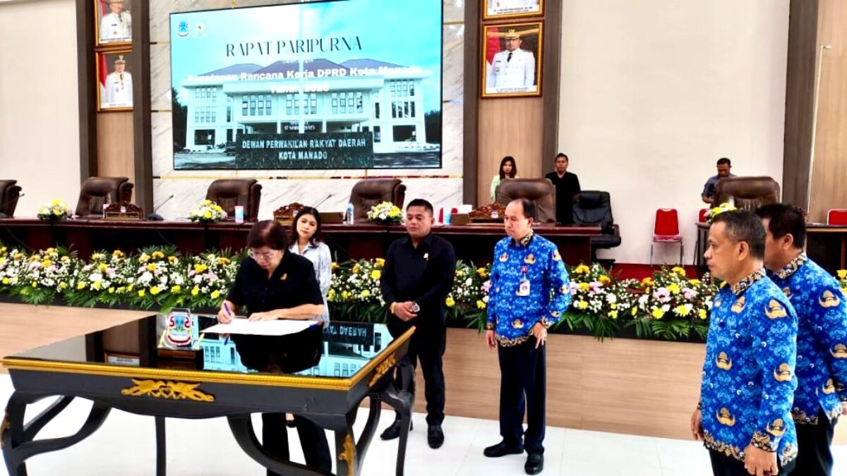 renja 2025 dprd kota manado