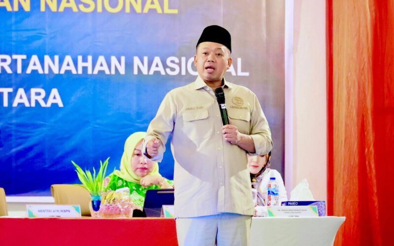 Menteri ATR/BPN Nusron Wahid Kunjungi Maluku Utara, Bahas Sinergi Pertanahan