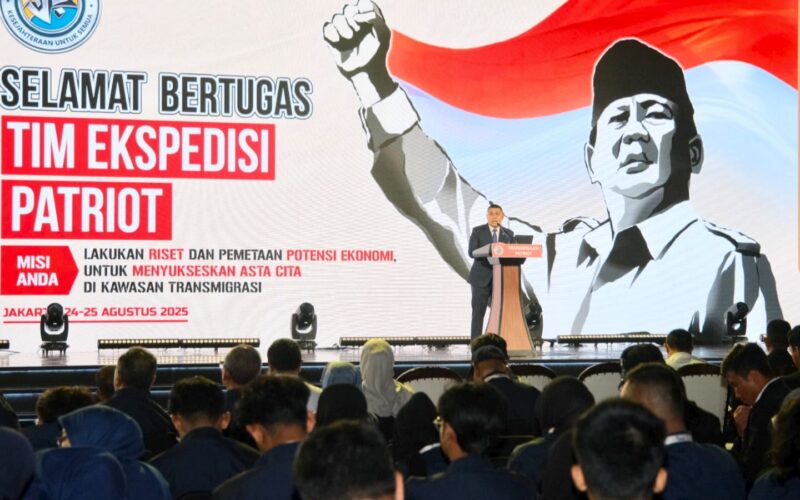 2.000 Akademisi Ikut Ekspedisi Patriot Transmigrasi