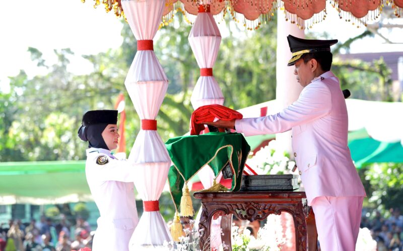 Wali Kota Kotamobagu Pimpin Upacara HUT ke-80 Republik Indonesia