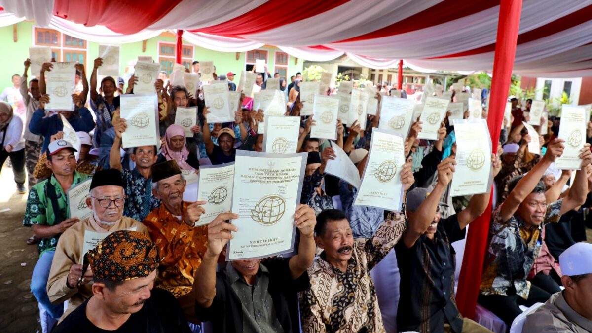 65 Tahun UUPA, ATR/BPN Pastikan Kepastian Hak Atas Tanah Lewat PTSL