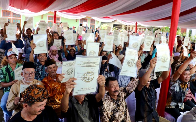 65 Tahun UUPA, ATR/BPN Pastikan Kepastian Hak Atas Tanah Lewat PTSL