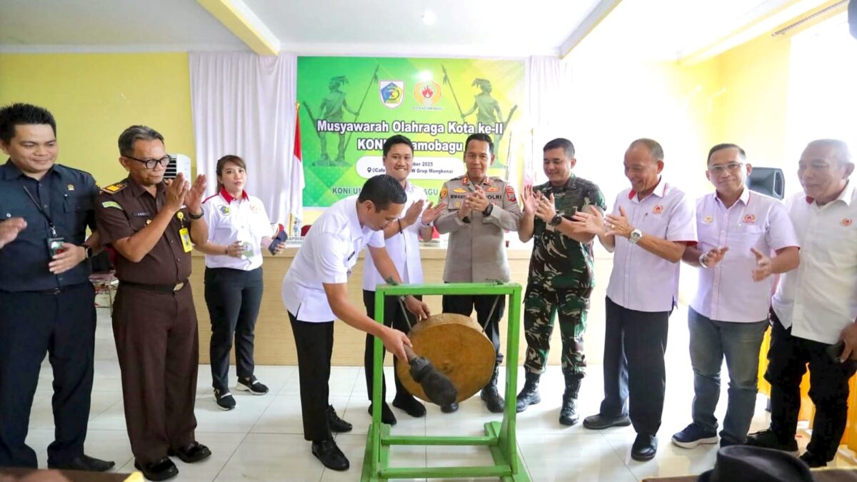 Rendy Virgiawan Mangkat Terpilih Aklamasi Jadi Ketum KONI Kotamobagu 2025-2029