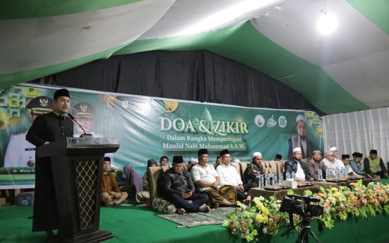 Rendy Mangkat Ajak Warga Teladani Akhlak Nabi Muhammad