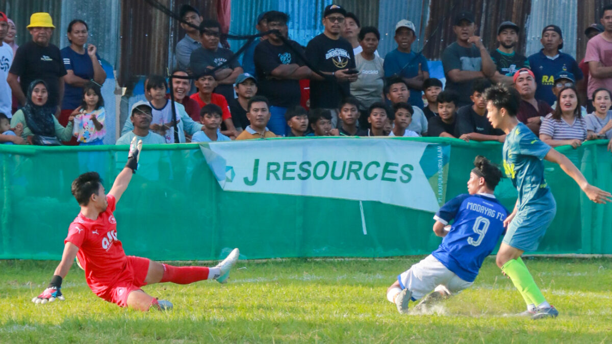 Modayag FC Ditahan Imbang Sparing FC di Bupati Cup Boltim 2025