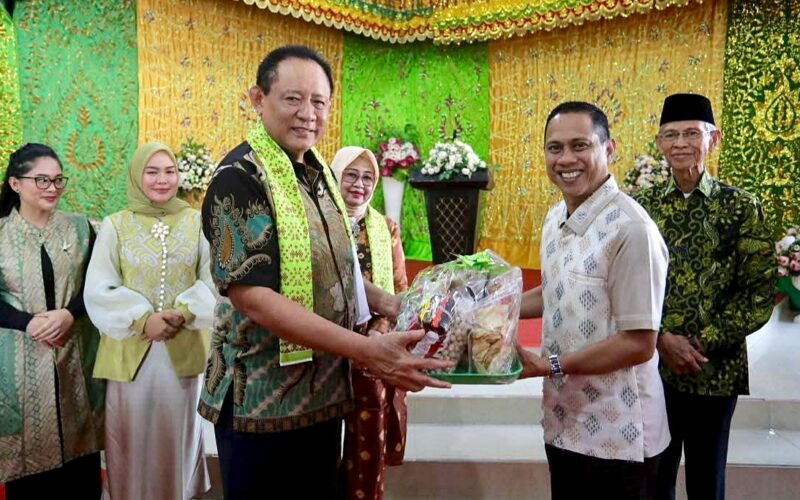 Weny Gaib Sambut Hangat Gubernur Gorontalo di Kotamobagu