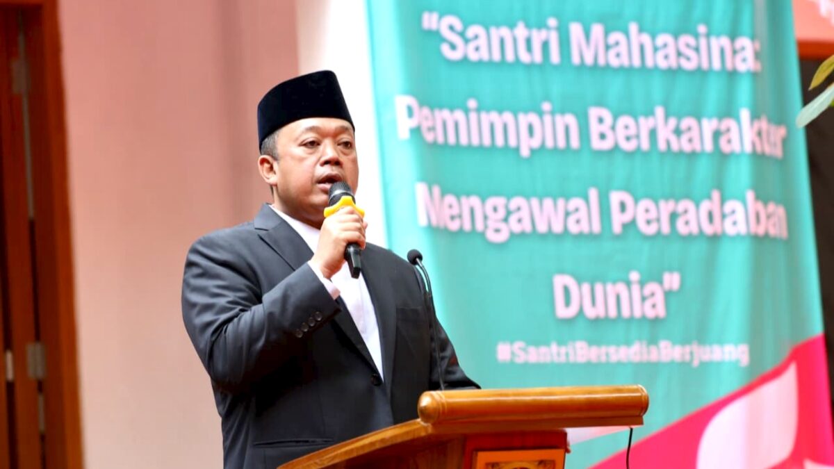 Nusron Wahid Ajak Santri Jadi Pelopor Kemakmuran Bangsa