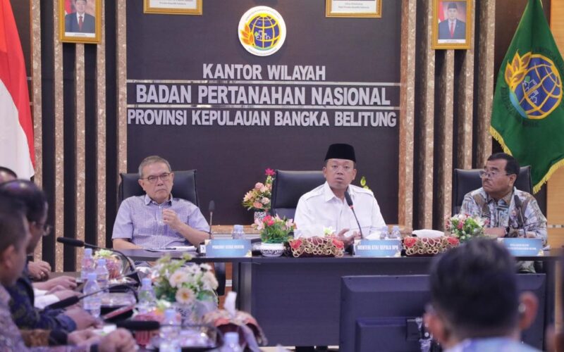 Nusron Wahid Minta BPN Proaktif Legalisasi Tanah Rakyat