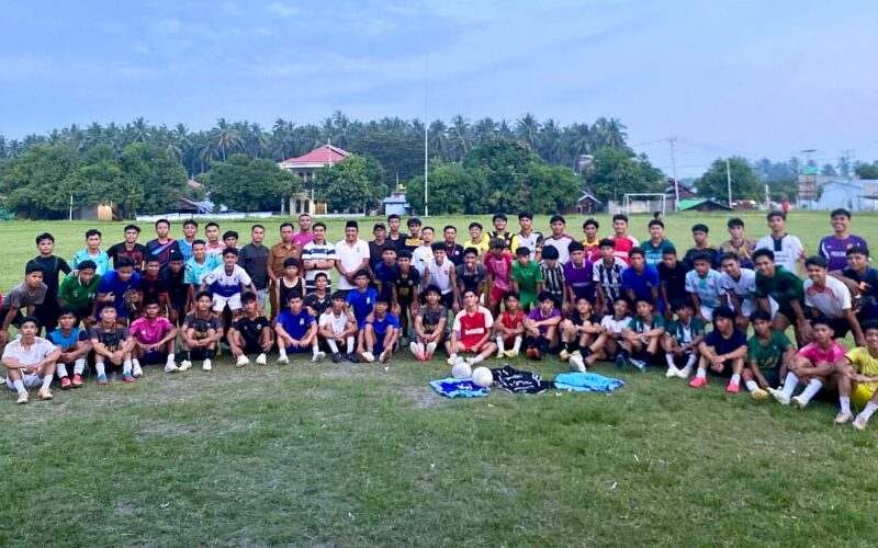 Skuad Sepak Bola U-19 Boltim Siap Berlaga di Porprov Sulut
