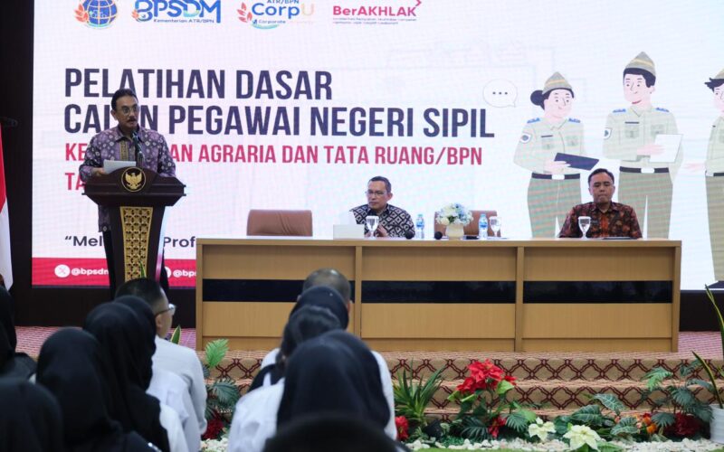 Sekjen ATR/BPN Tutup Latsar CPNS 2025