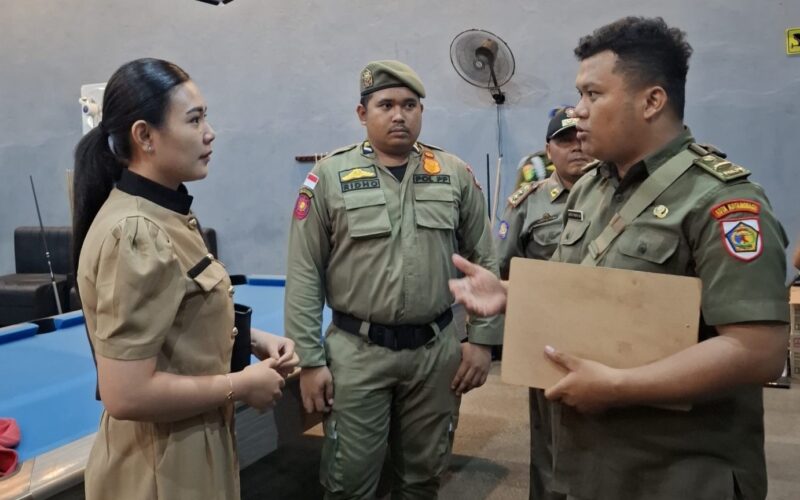 Satpol PP Kotamobagu Sidak Tempat Biliar, Tak Temukan Pelanggaran