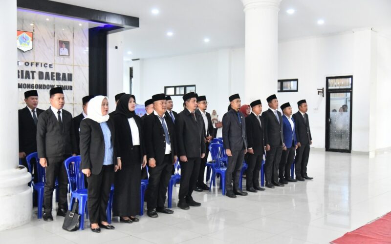 Bupati Oskar Manoppo lantik 22 pejabat baru di Pemkab Boltim