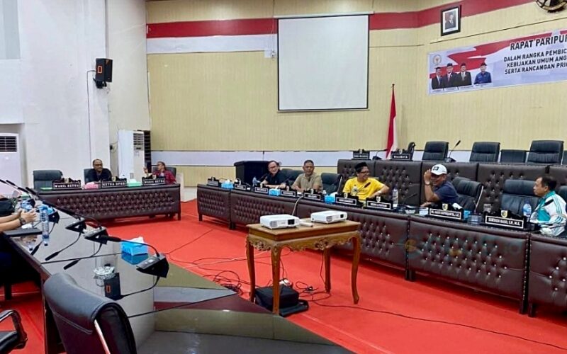Banggar dan TAPD Bahas KUA-PPAS Kotamobagu 2026
