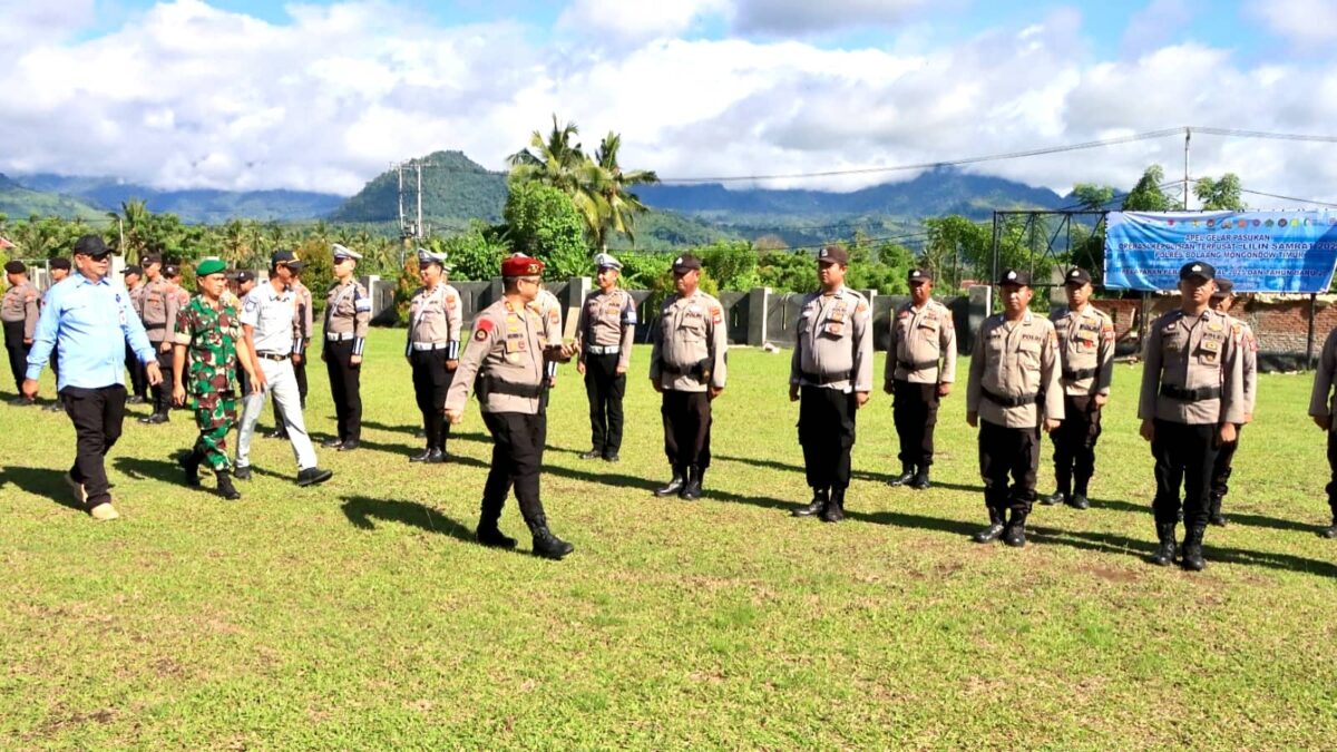 Polres Boltim Siapkan Pengamanan Natal dan Tahun Baru
