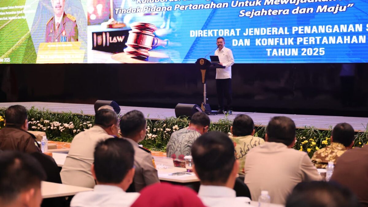 Menteri ATR dan Jaksa Agung Muda Sepakat Perkuat Benteng Antimafia Tanah