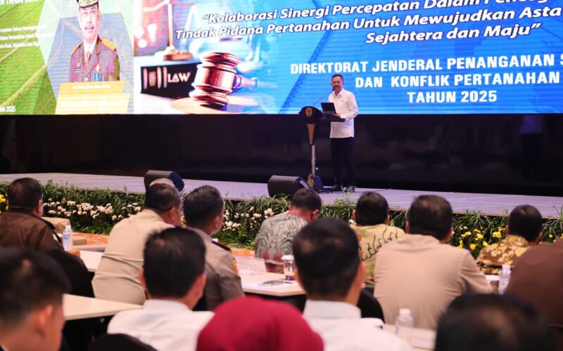 Menteri ATR dan Jaksa Agung Muda Sepakat Perkuat Benteng Antimafia Tanah