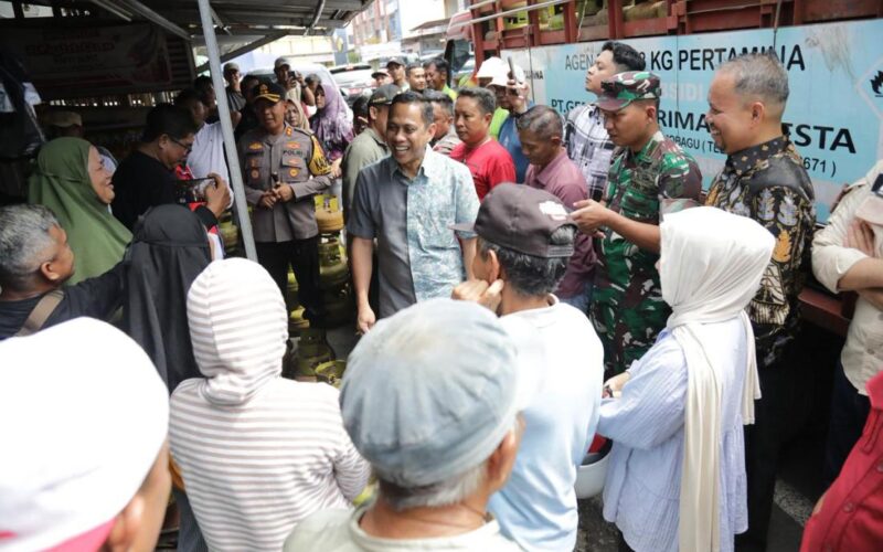 Wali Kota Kotamobagu Pantau LPG dan Harga Pangan