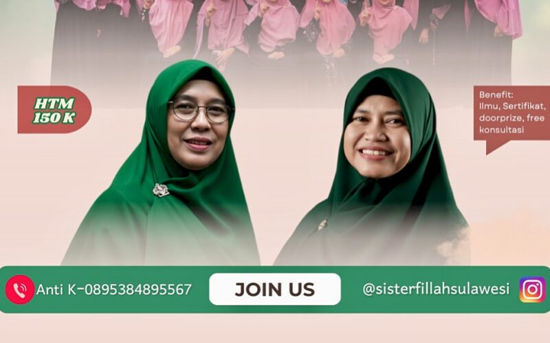 Sisterfillah Sulsel Hadirkan Workshop Komunikasi Keluarga