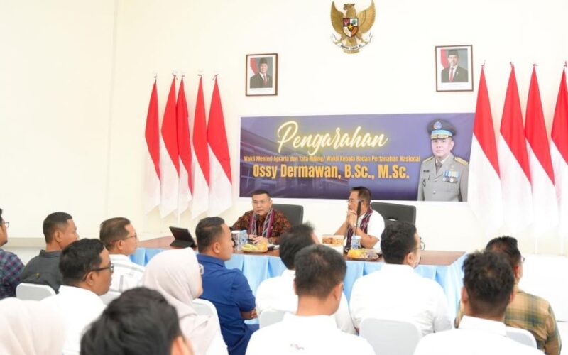 Pelayanan Pertanahan Jadi Fokus Wamen ATR di Mempawah