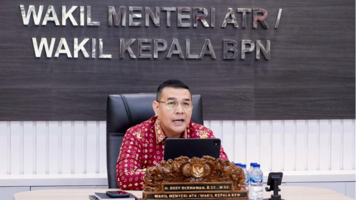 Wamen ATR Dorong Optimalisasi AI di Sektor Pertanahan