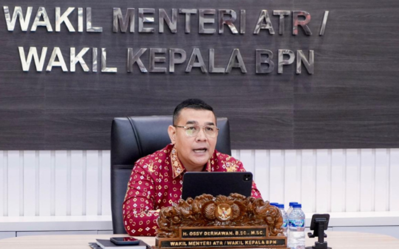 Wamen ATR Dorong Optimalisasi AI di Sektor Pertanahan