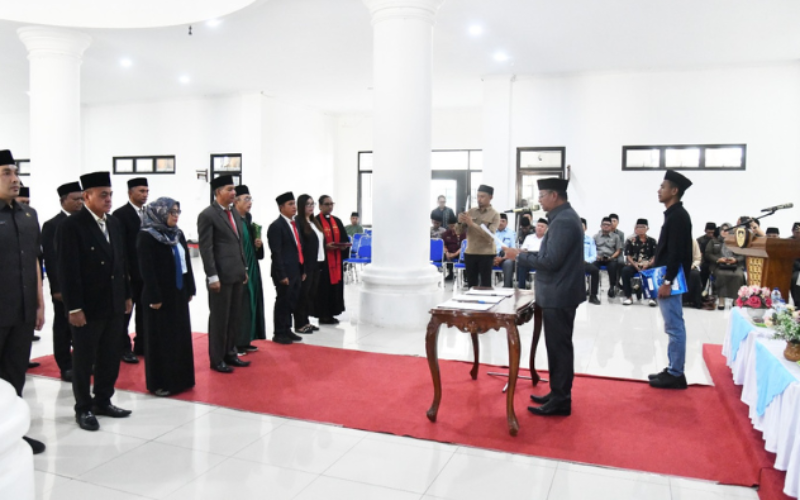 Daftar Lengkap Pejabat yang dilantik Bupati Boltim Jumat 23 Januari 2026