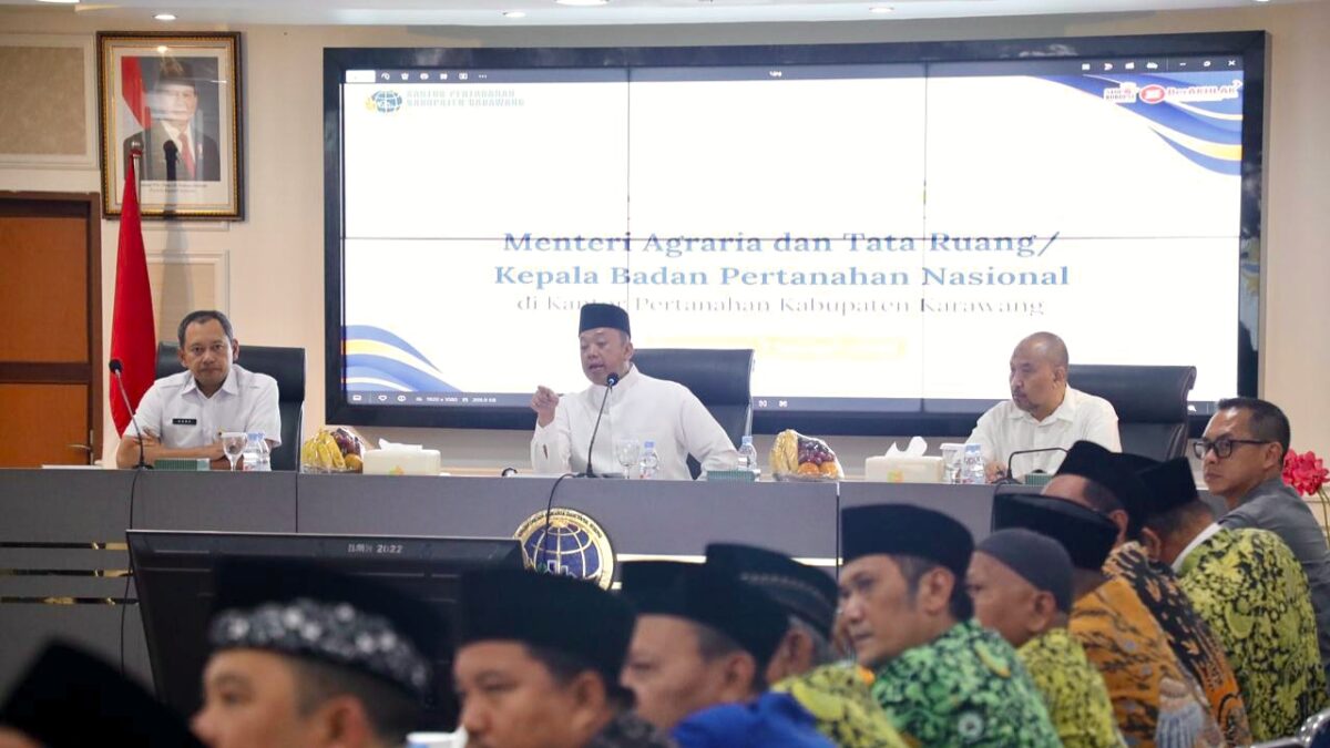 Menteri ATR/BPN Nusron Libatkan Tokoh Agama Percepat Wakaf
