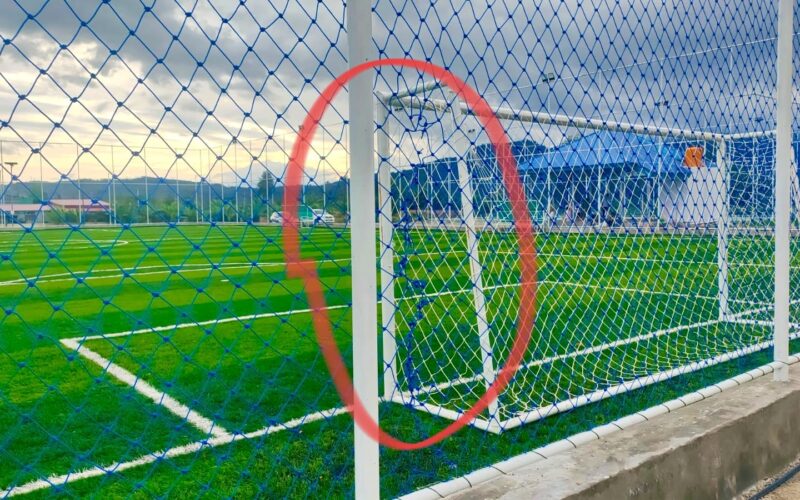 Fasilitas Sport Centre Tutuyan Dirusak  OTK Jelang Peresmian