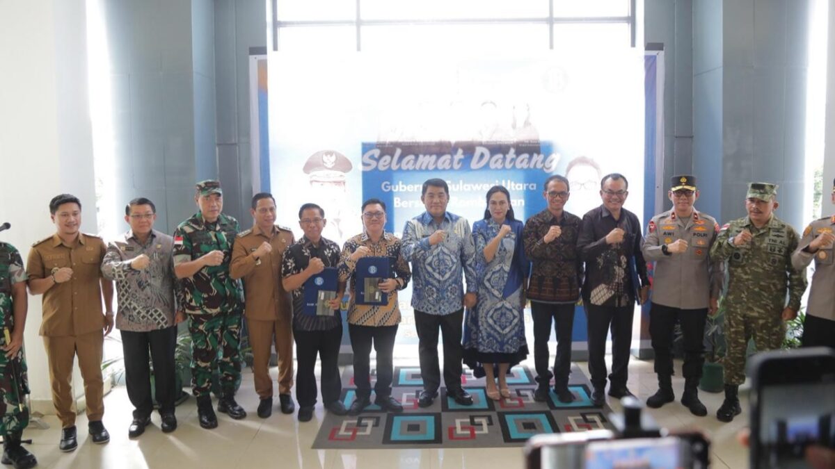 Weny-Rendy Dampingi Gubernur Sulut Kunjungan Kerja di Kotamobagu