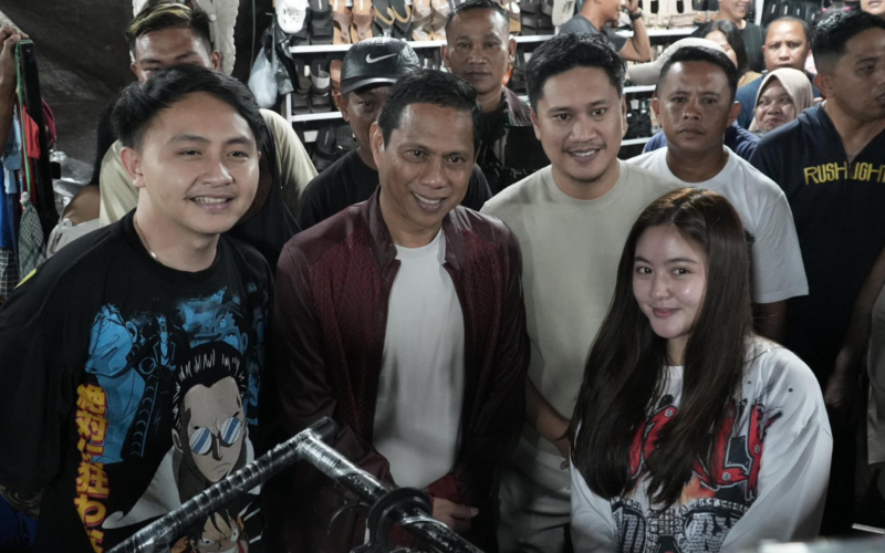 Wali Kota dan Wakil Wali Kota Tinjau Pasar Senggol Kotamobagu