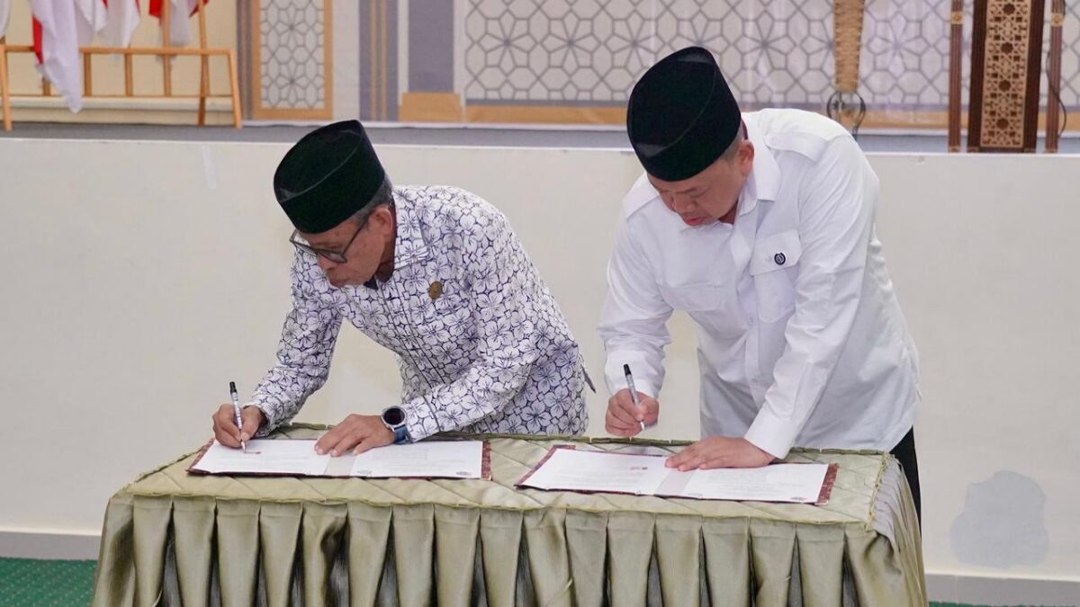 MoU ATR/BPN dan UIN Palu Perkuat Sertifikasi Wakaf