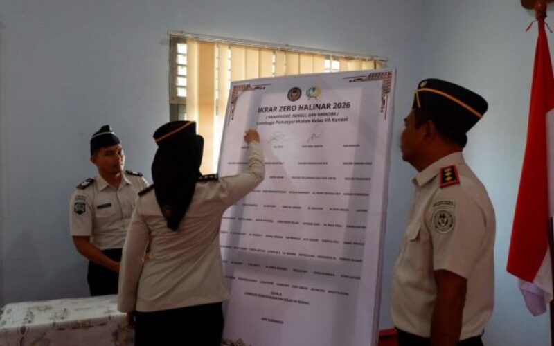 Fakta Integritas Lapas Kendal Wujudkan Zero Pelanggaran