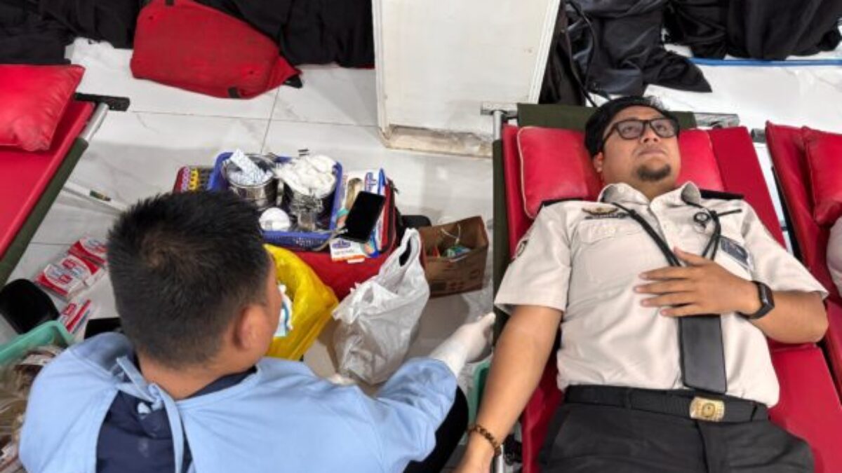 Aksi Kemanusiaan Donor Darah Lapas Cipinang pastikan Ketersediaan Stok Darah Nasional Aman